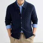 BATA Premium Cable Knit Cardigan