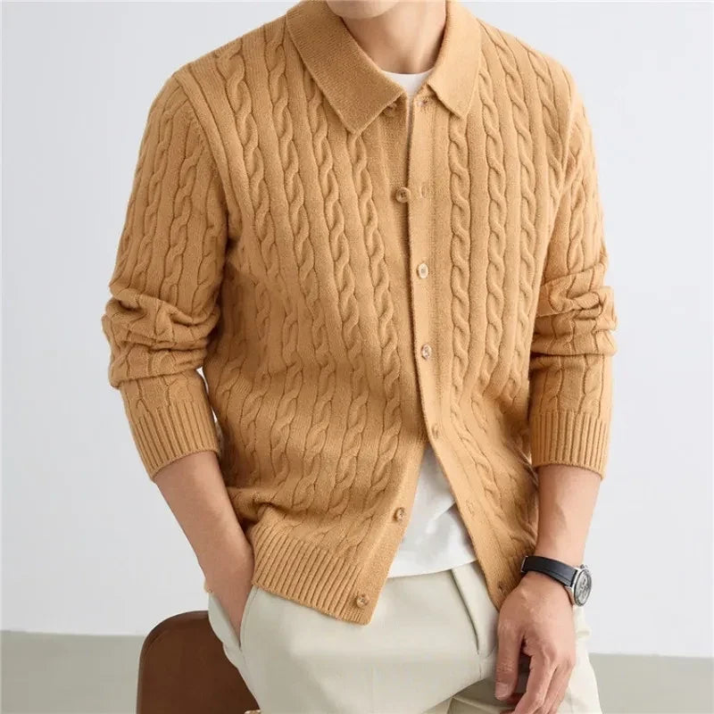 BATA Premium Cable Knit Cardigan