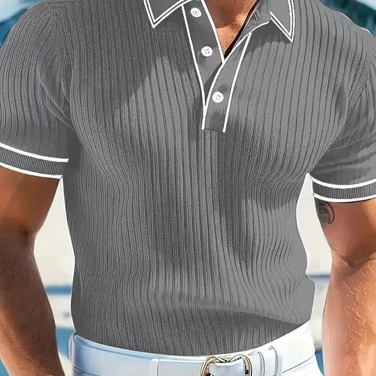 LORENT Casual Knit Polo