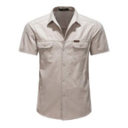 ANXON Double Pocket Polo Shirt
