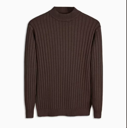 HUGO Mock-Neck Pullover