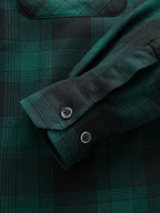 Arvento Cozy Hooded Flannel Shirt