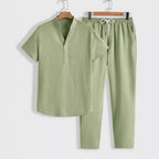 KOS Premium Melange Knit Summer Set
