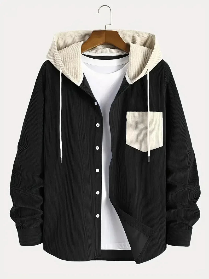 Dominus Corduroy Hooded Jacket
