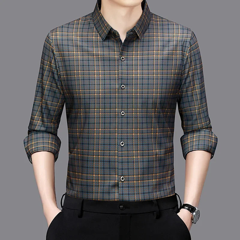Nexford Plaid Long Sleeve Shirt