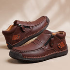 DILLEN Leather Slip-On Orthopedic Shoe