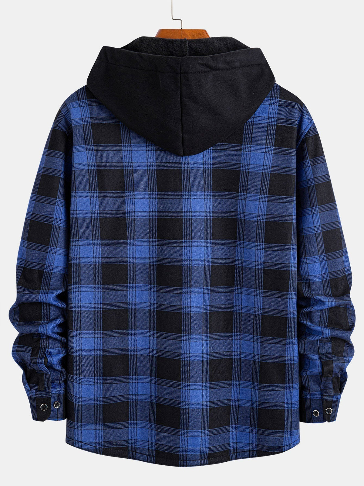Arvento Cozy Hooded Flannel Shirt