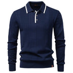 ARON Striped Knit Sweatshirt