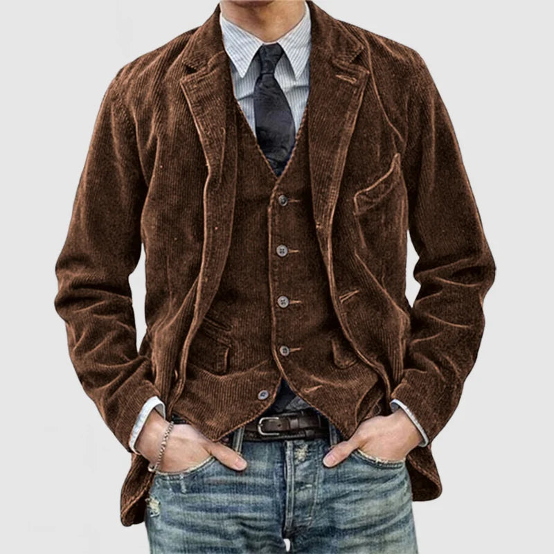 Marvella Vintage Corduroy Coat