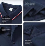 GRAHAM Casual Breathable Polo