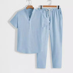 KOS Premium Melange Knit Summer Set