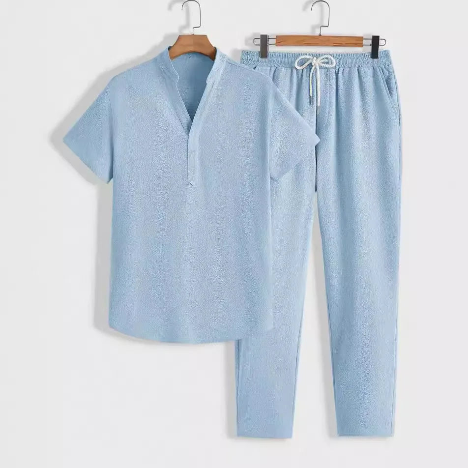 KOS Premium Melange Knit Summer Set