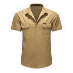 ANXON Double Pocket Polo Shirt