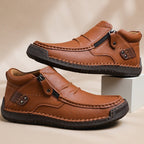 DILLEN Leather Slip-On Orthopedic Shoe