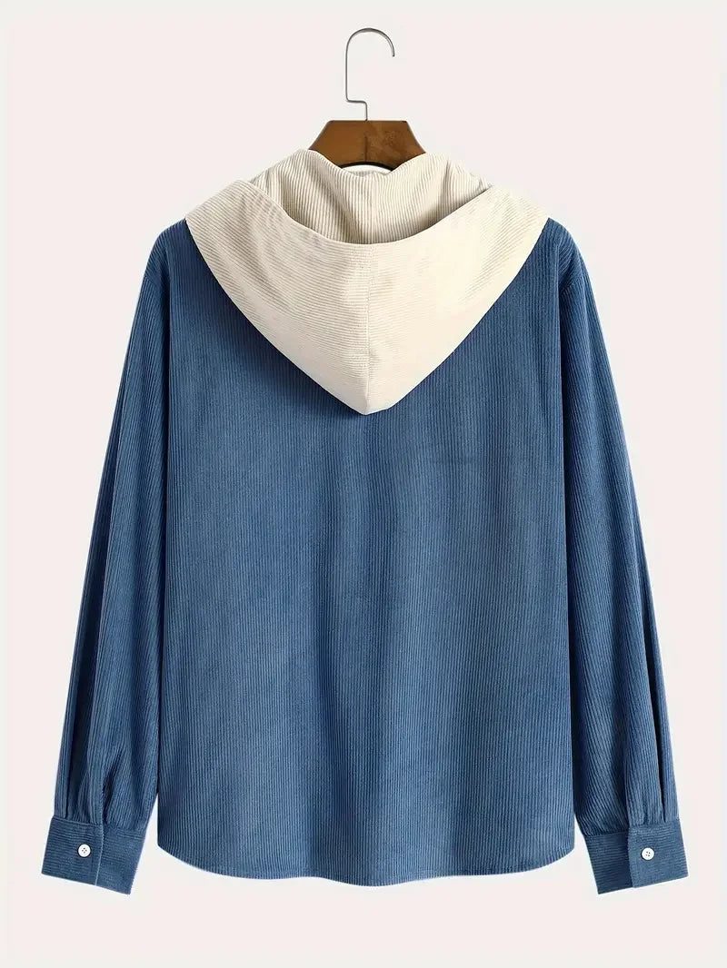 Dominus Corduroy Hooded Jacket