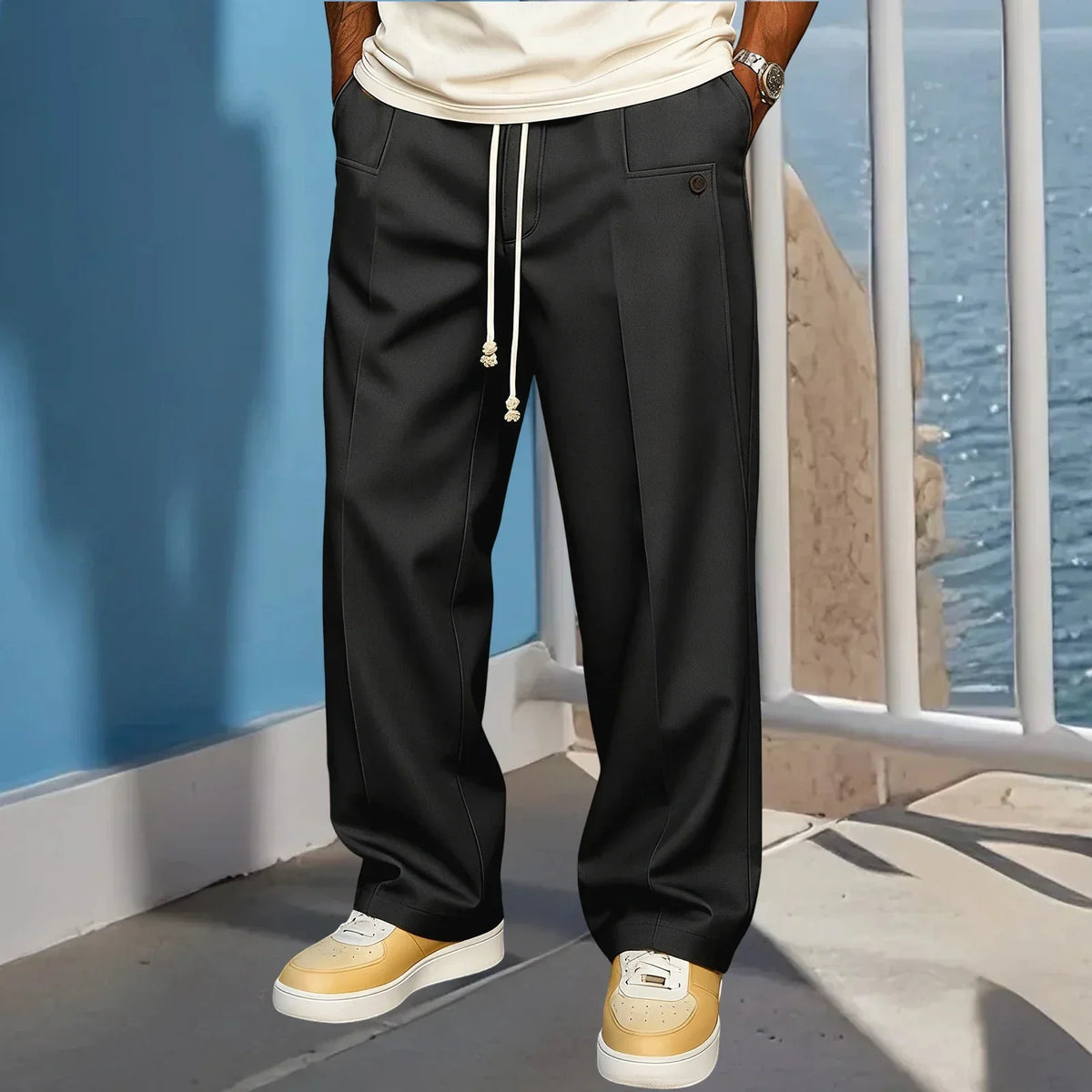 CARU Comfy Wide Leg Pants
