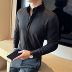 WINDHAM Premium Mandarin Collar Shirt