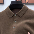 TREY Cashmere Polo Sweater