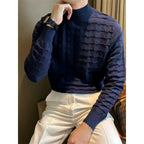 FLOE Wave Pattern Knit Sweatshirt