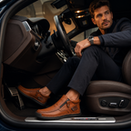 DILLEN Leather Slip-On Orthopedic Shoe