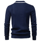 ARON Striped Knit Sweatshirt