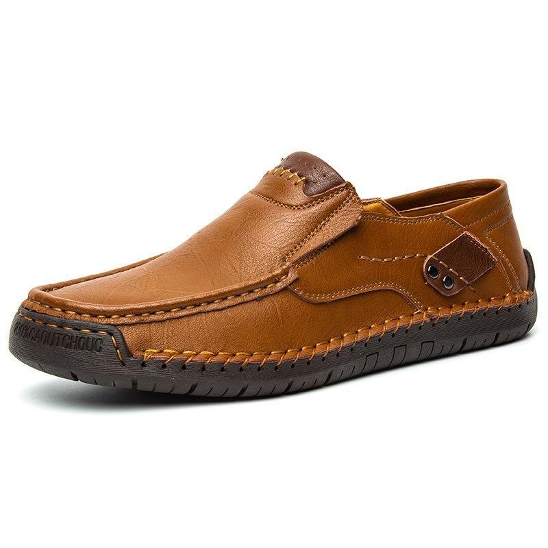 LORRO Leather Slip-on Shoes