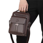 NORDVIK Waterproof PU Leather Crossbody Bag