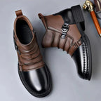 Belgravia Leather Buckle Boot