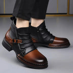 Belgravia Leather Buckle Boot