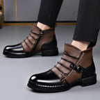Belgravia Leather Buckle Boot