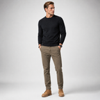 LANRIK Slim-Straight Casual Pants