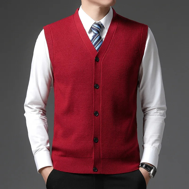 LANRY Knitted Smart Casual Vest