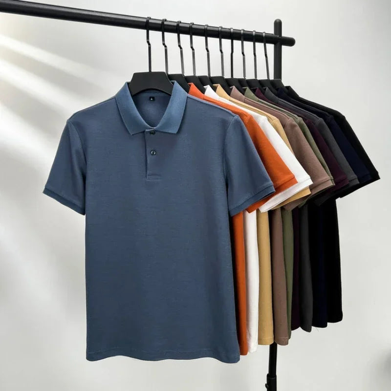 TESSO Breathable Cotton Polo