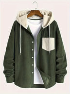 Dominus Corduroy Hooded Jacket