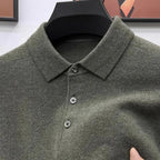 TREY Cashmere Polo Sweater