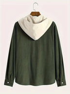 Dominus Corduroy Hooded Jacket