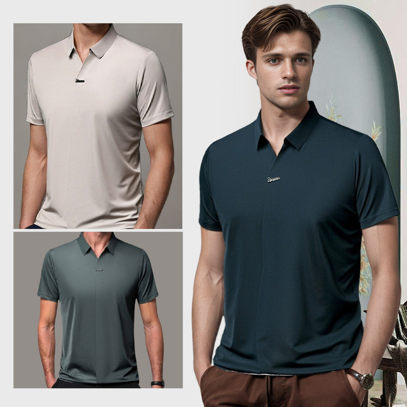 Men's casual cuffed T-shirt