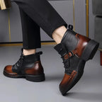 Belgravia Leather Buckle Boot