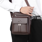 NORDVIK Waterproof PU Leather Crossbody Bag