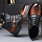 Belgravia Leather Buckle Boot