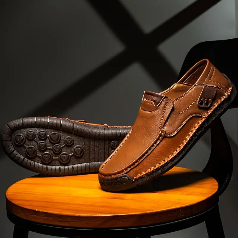 LYON Slip-On Comfort Leather Shoes
