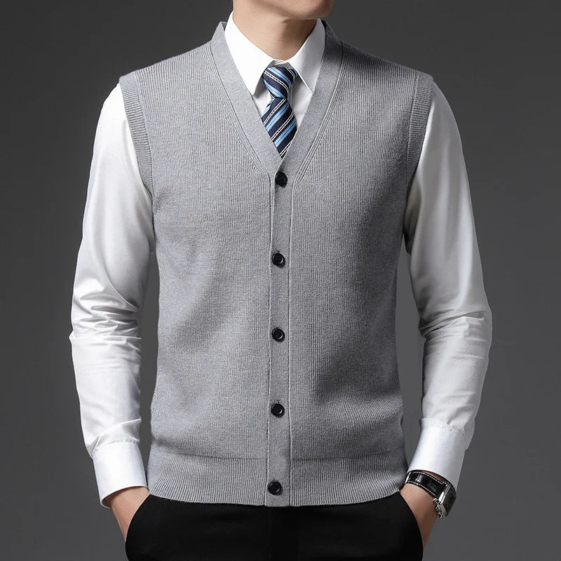 LANRY Knitted Smart Casual Vest