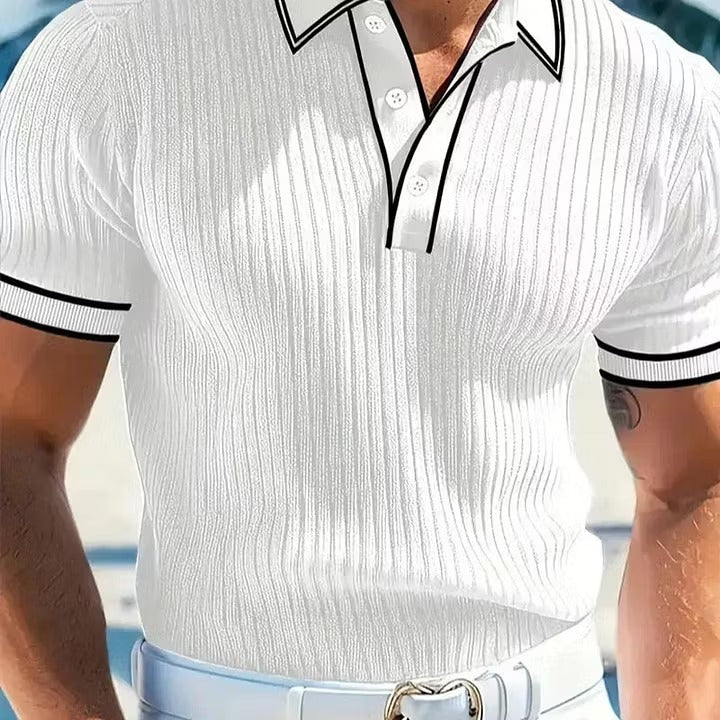 LORENT Casual Knit Polo